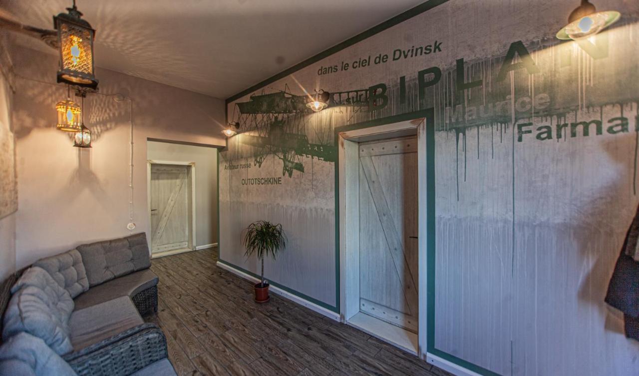 Biplan Hotel Daugavpils Exteriör bild